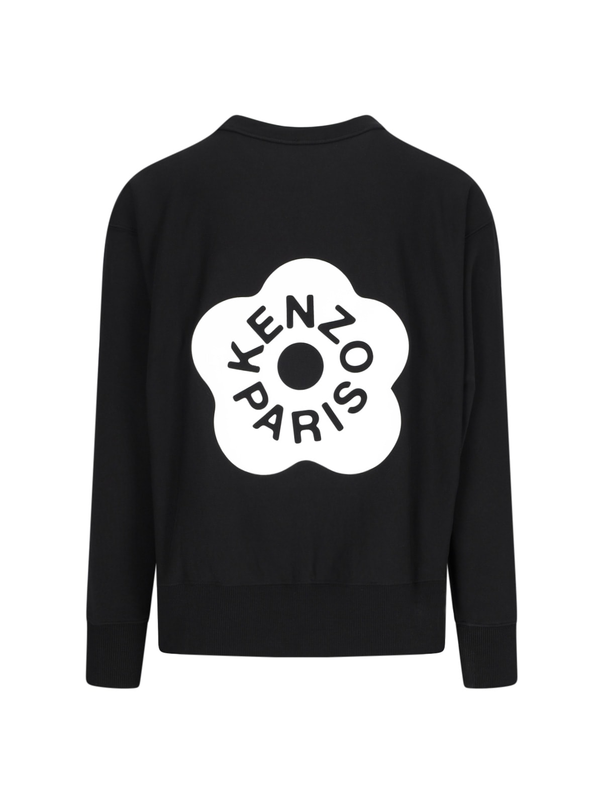 Shop Kenzo Boke Flower 2.0 Crew Neck Sweatshirt In Black