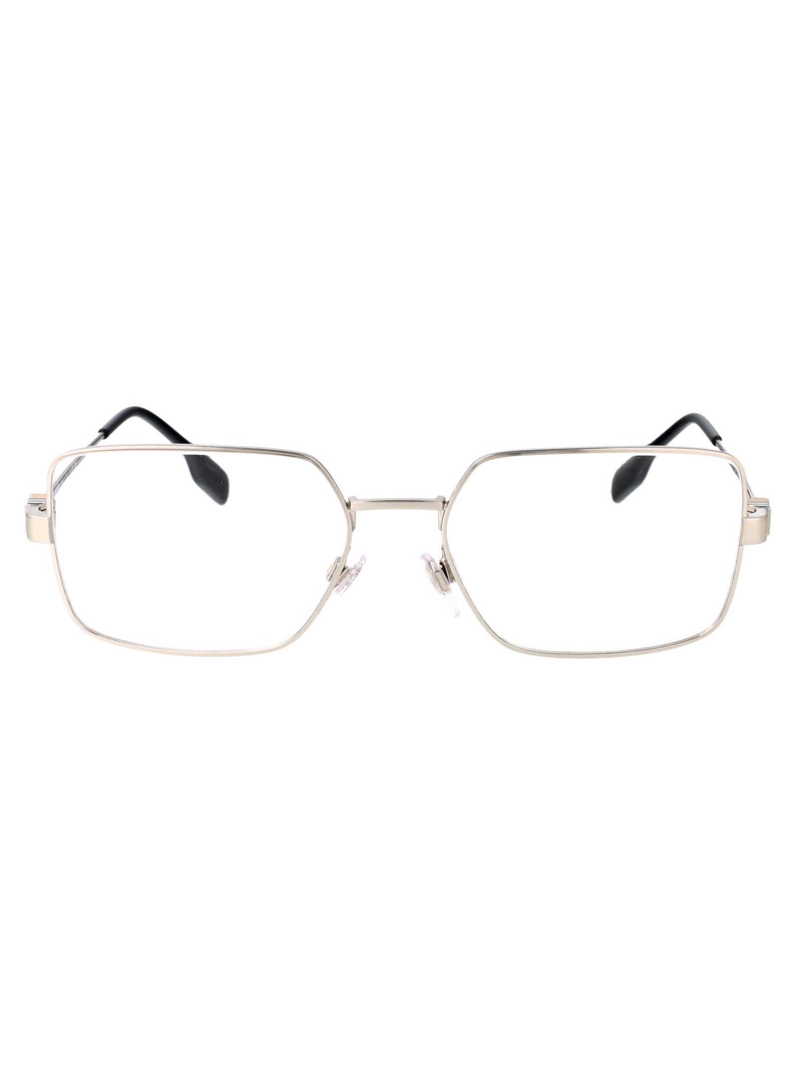 Shop Burberry Eyewear 0be1380 Glasses In 1005 Silver