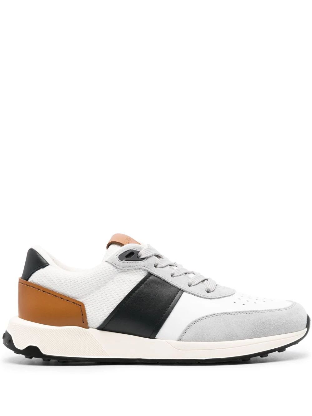 Shop Tod's Reversed Sneaker In Ta Multi