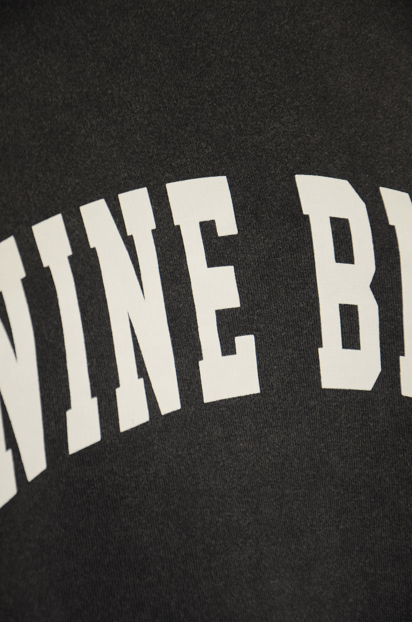 ANINE BING LOGO OVERSIZED SWEATSHIRT 