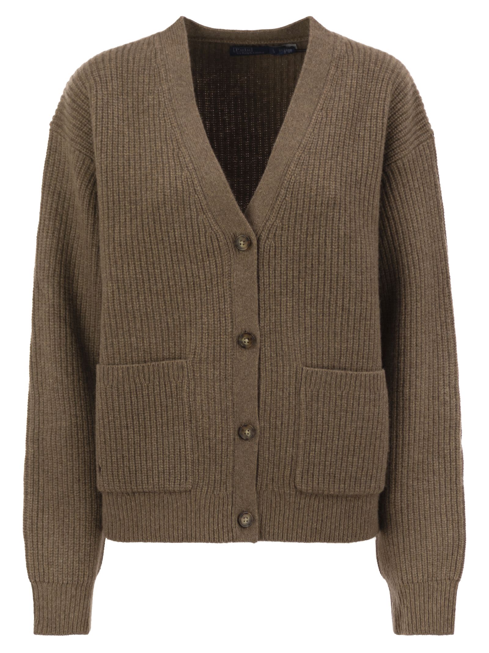 V-neck Cashmere Blend Cardigan