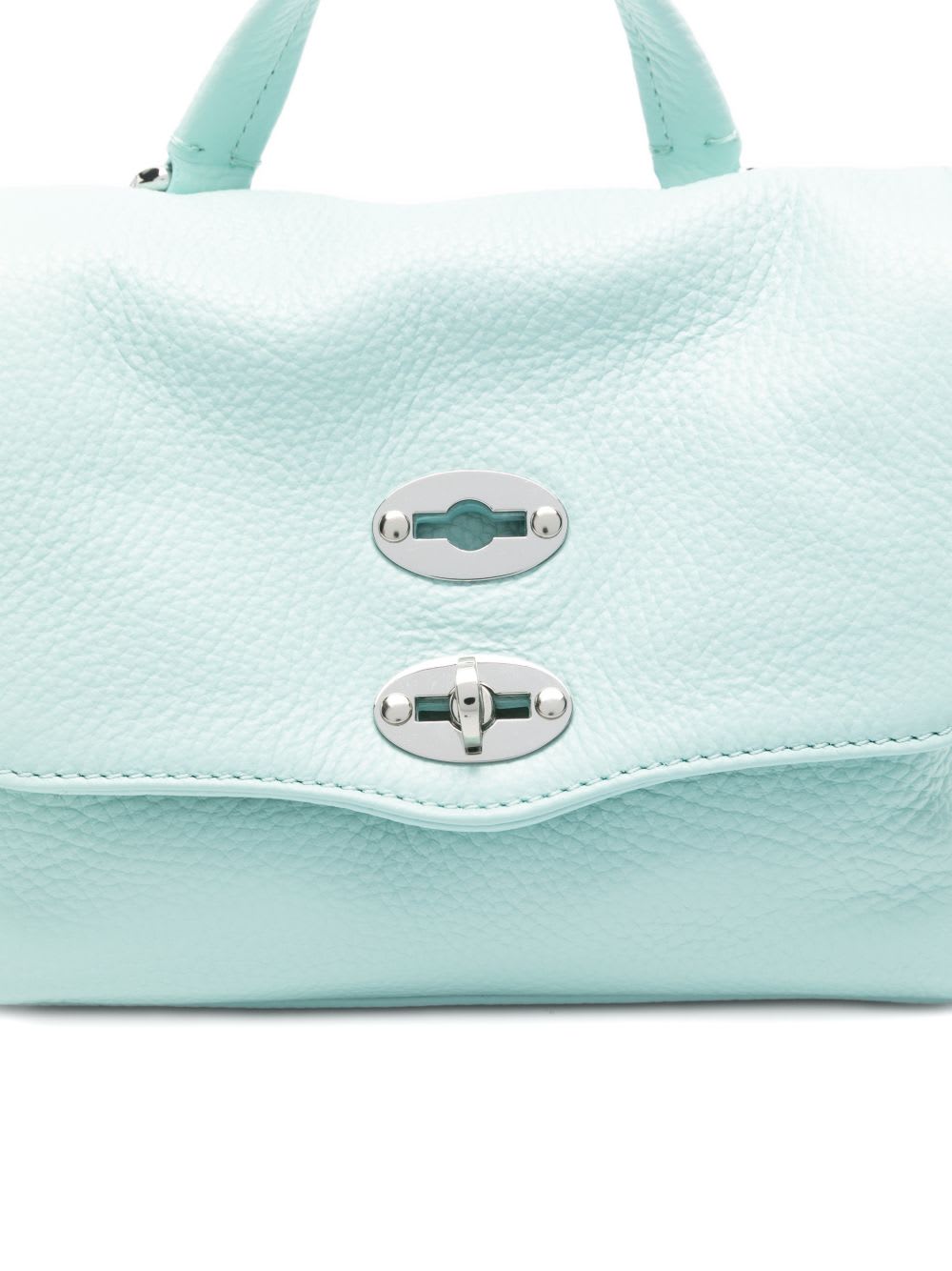 Zanellato Postina Daily Baby Leather Handbag In Green
