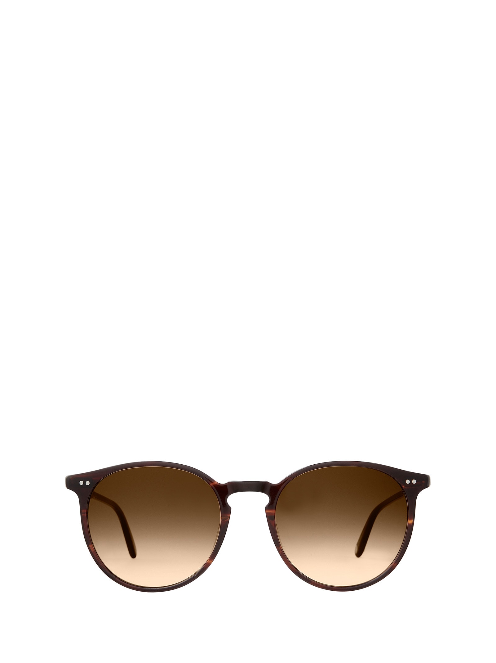 Shop Garrett Leight Morningside Sun Redwood Tortoise/semi-flat Brunette Gradient Sunglasses