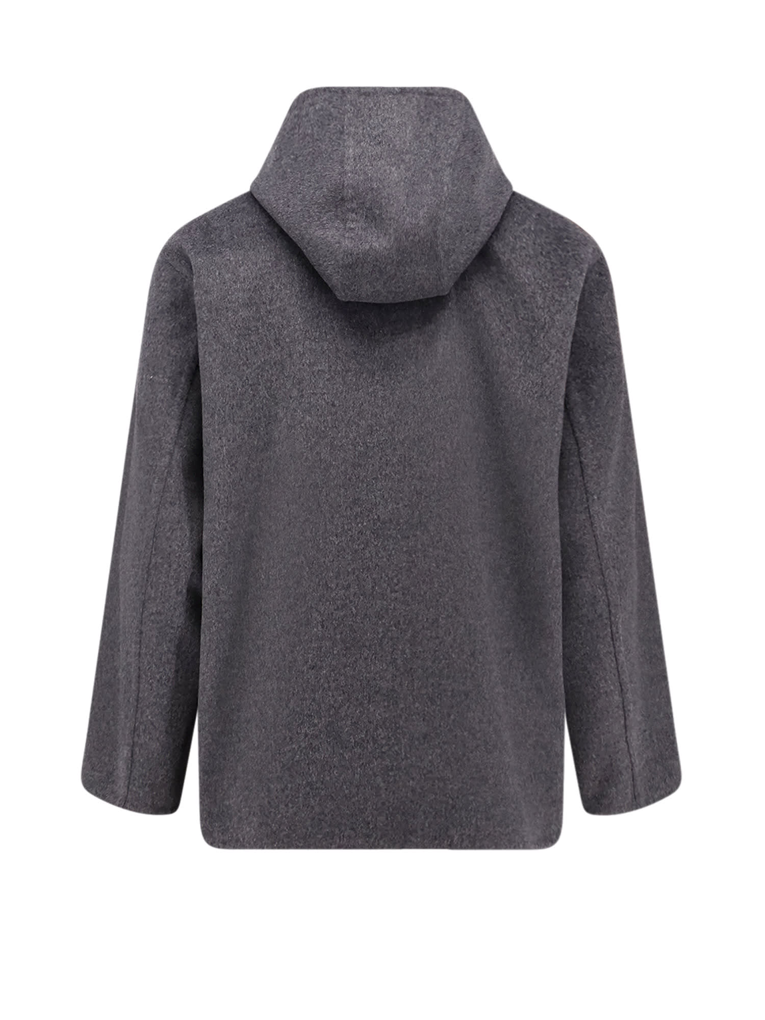 Bottega Veneta L Double Blouson Jacket In Gray