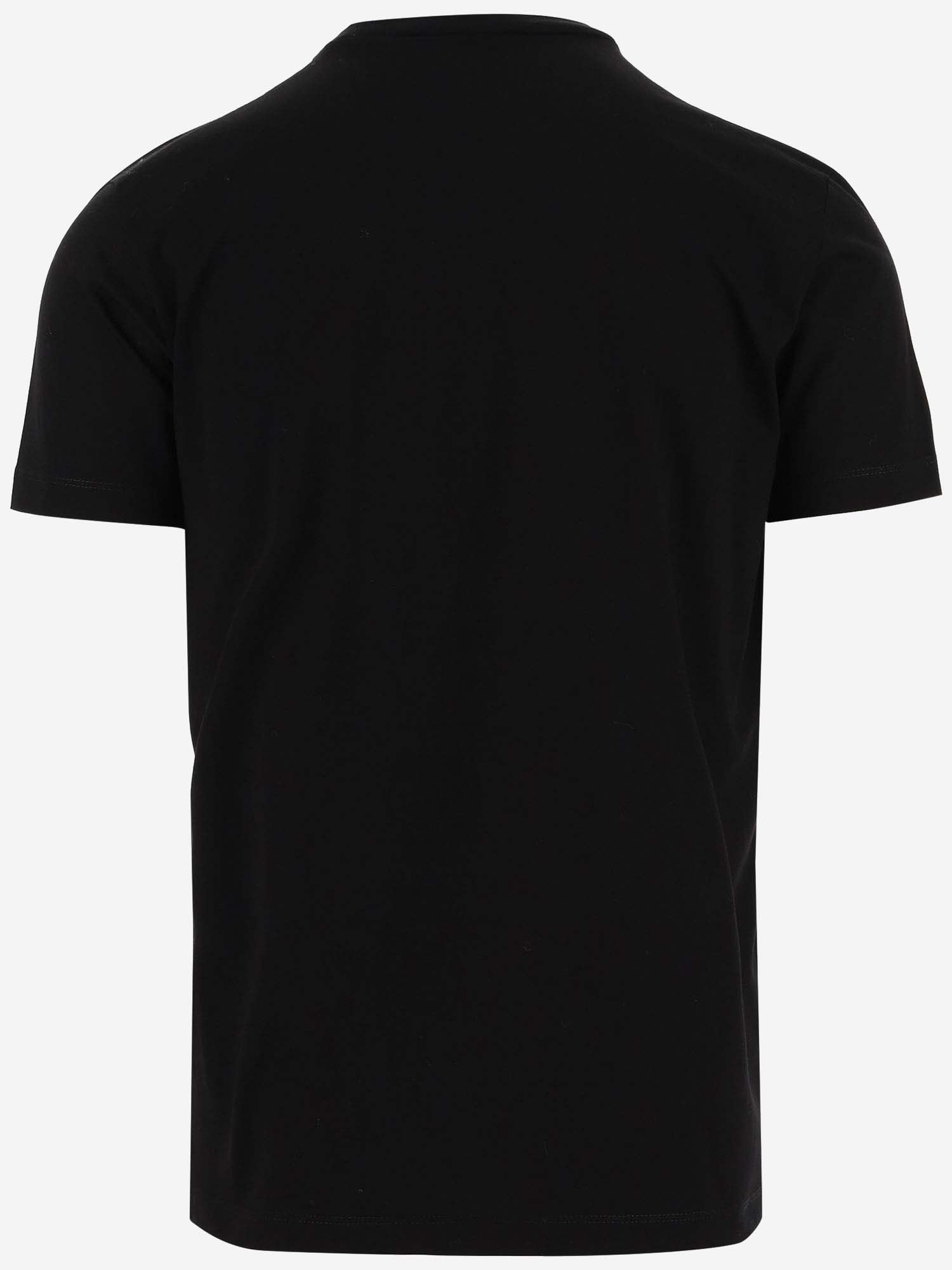 Shop Dsquared2 Cotton T-shirt With Logo In Black