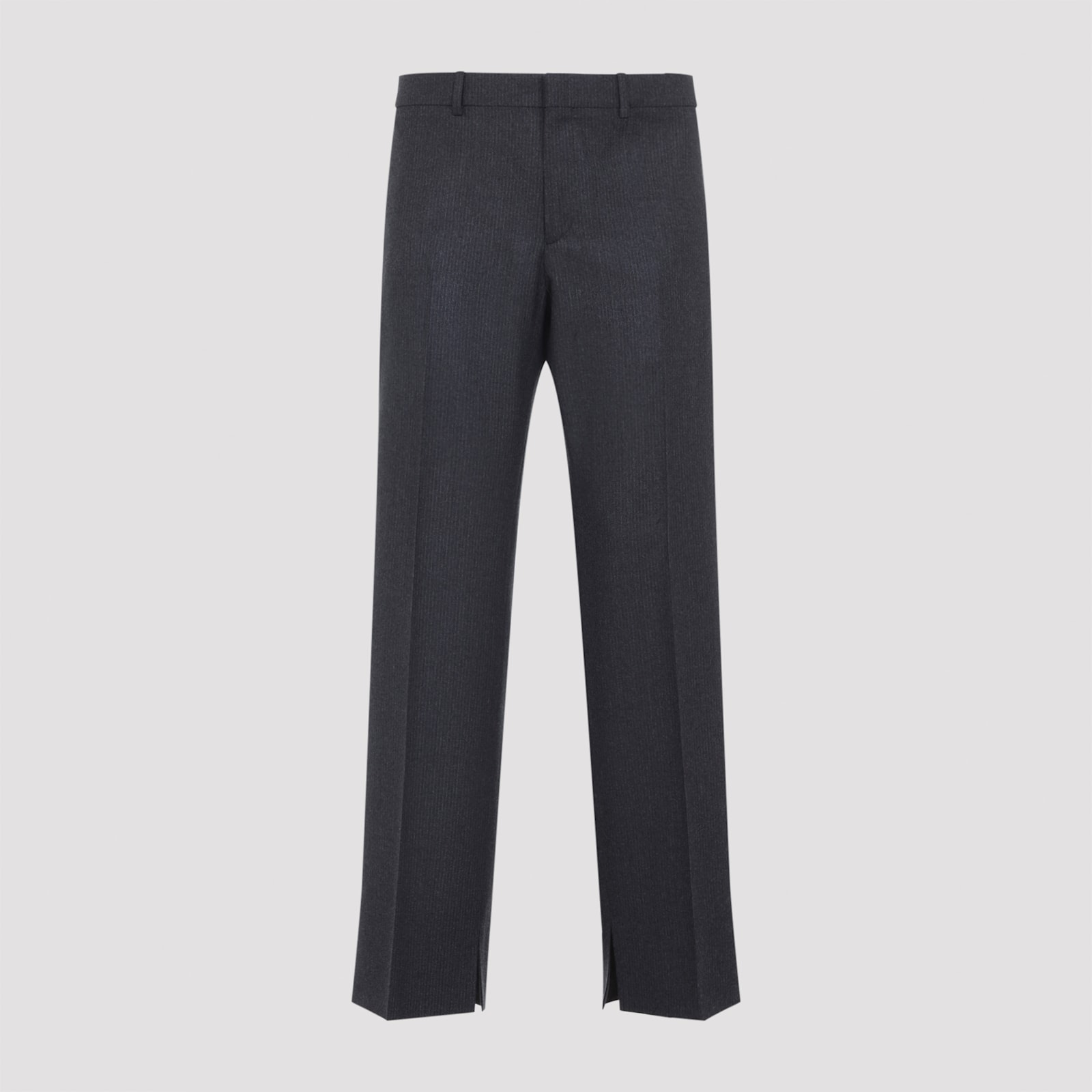 Celine Wool Pants In Black