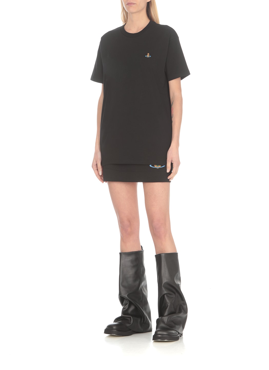 Shop Vivienne Westwood Classic Orb T-shirt In Black