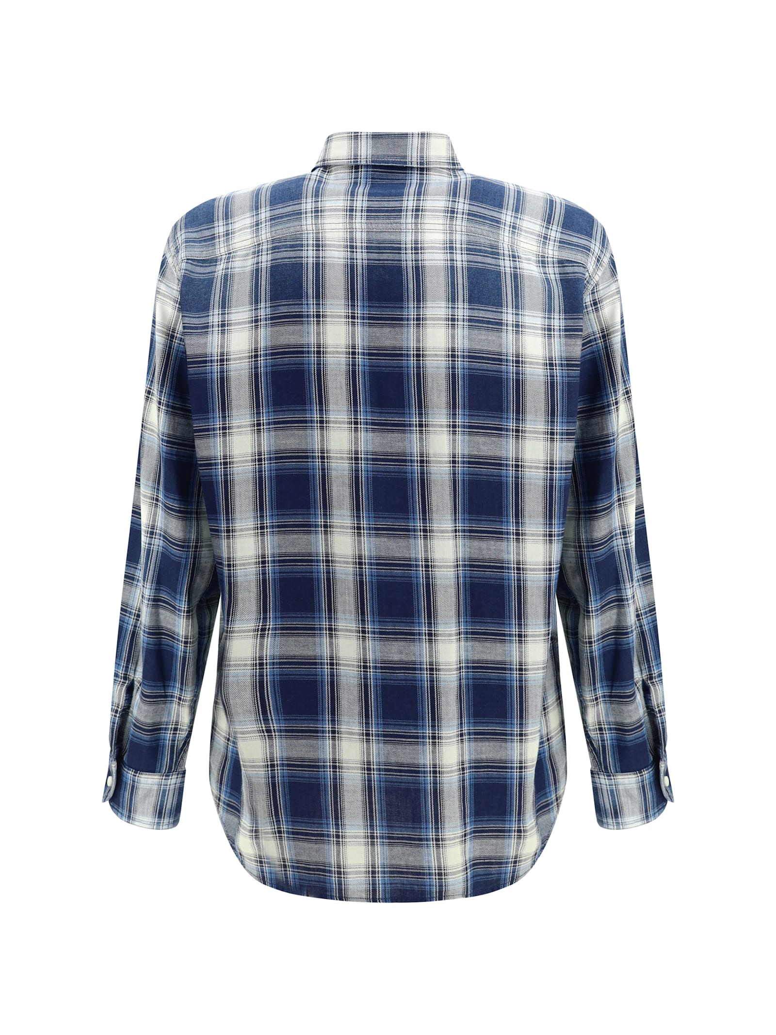 Dsquared2 Checked Pattern Shirt With Pockets And Collar