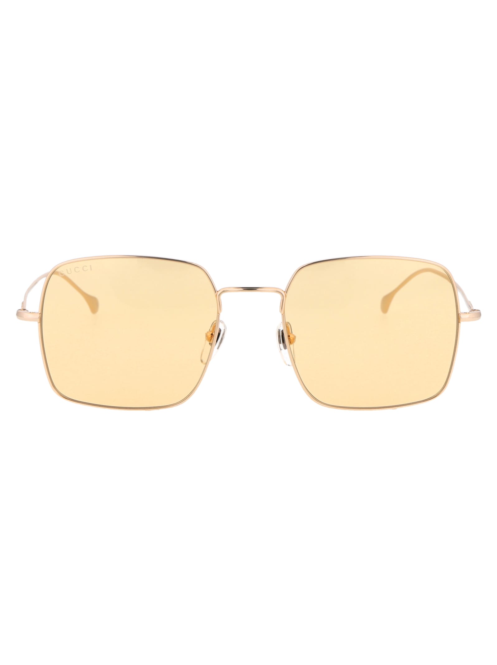 Shop Gucci Gg1184s Sunglasses In 003 Gold Gold Orange