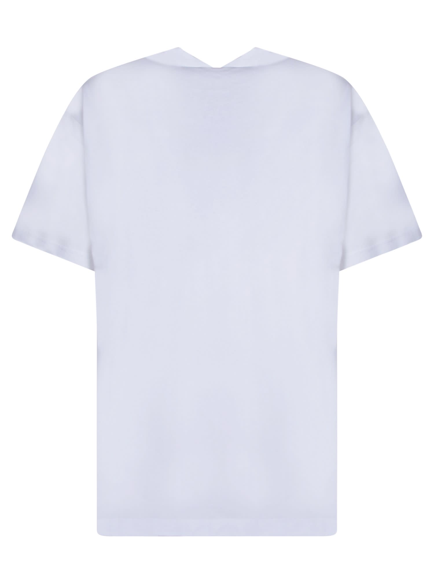 Shop Fuct Oval Pee Girl White T-shirt