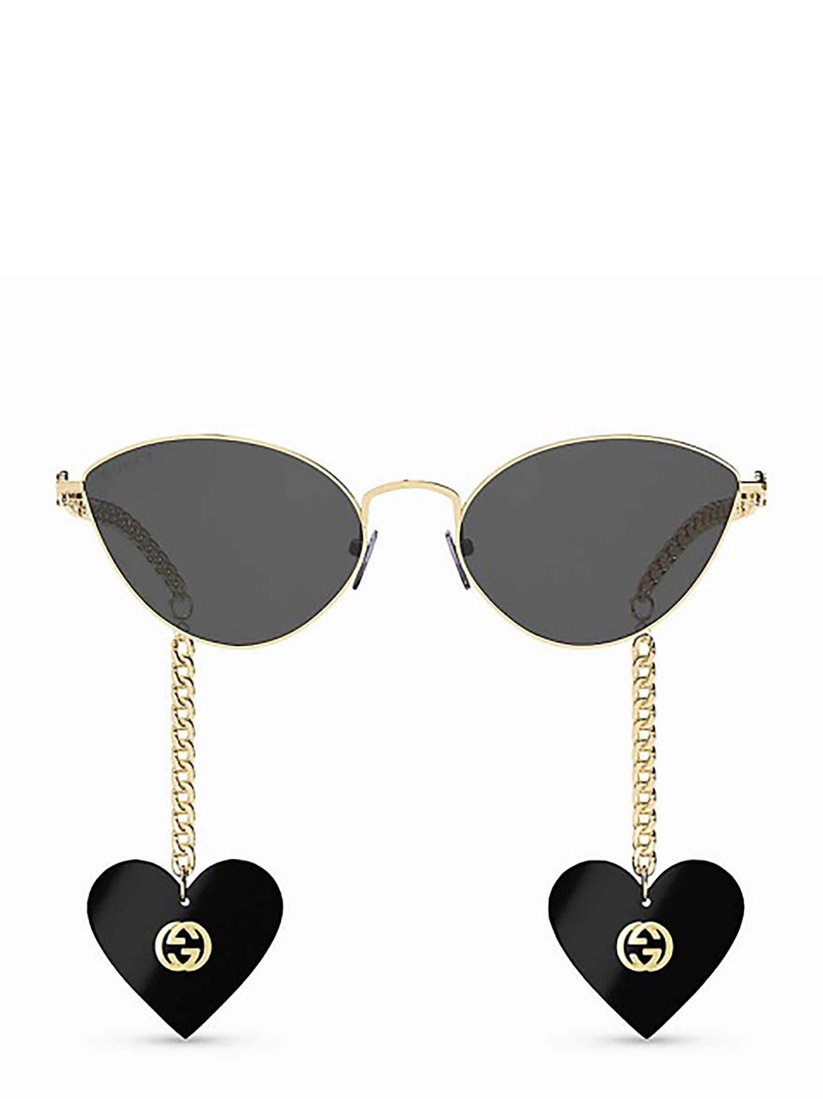 Gucci Eyewear Gucci Gg0977s Gold Sunglasses