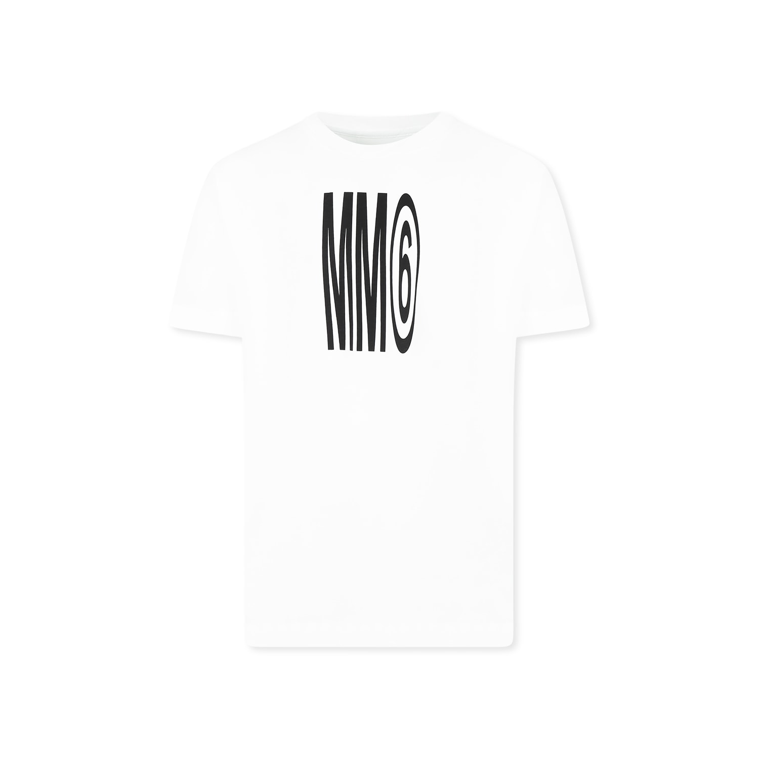 Mm6 Maison Margiela Logo-print T-shirt In Multicolor