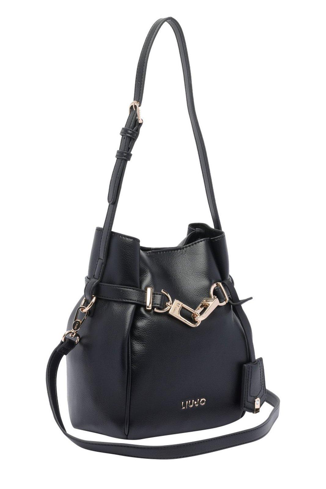 Liu •jo Bucket Bag With Buckle Detail And Gold-tone Hardware