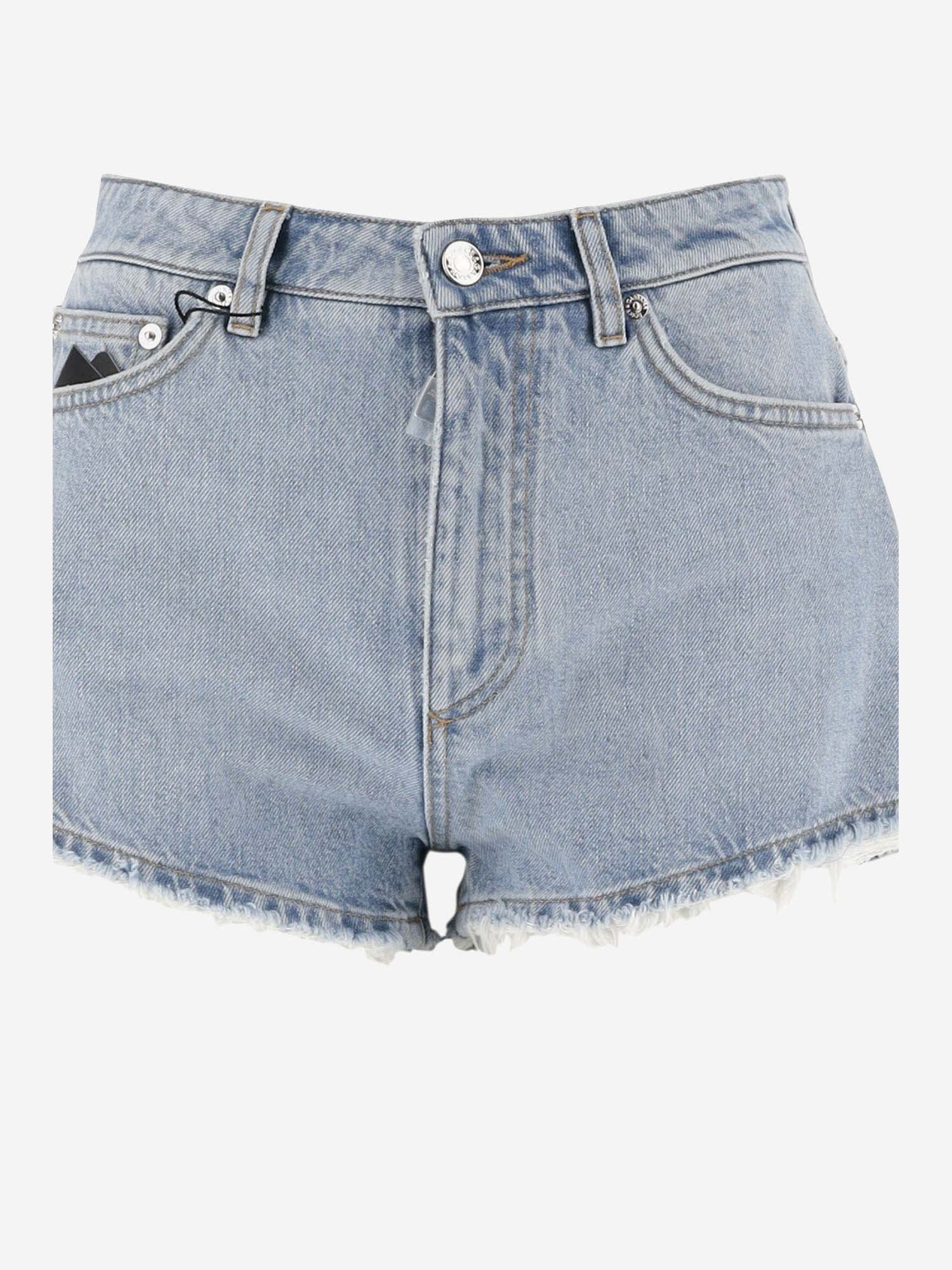 Shop Dolce & Gabbana Cotton Denim Shorts