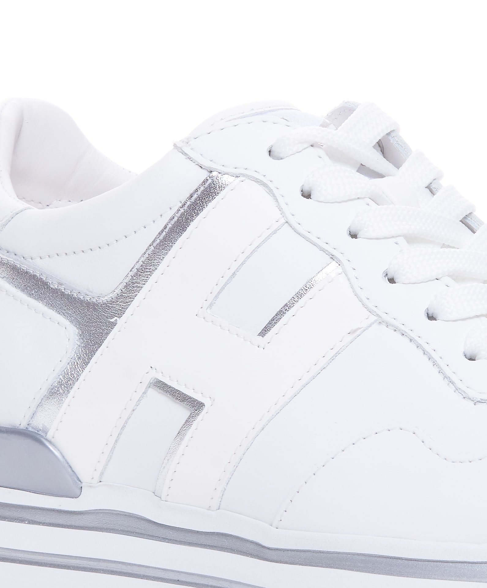 Shop Hogan H222 Midi Sneakers In White