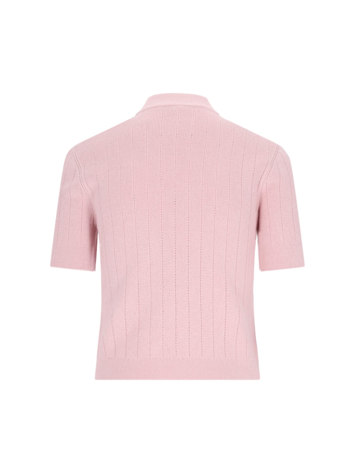 Shop Balmain Knitted Cardigan In Pink