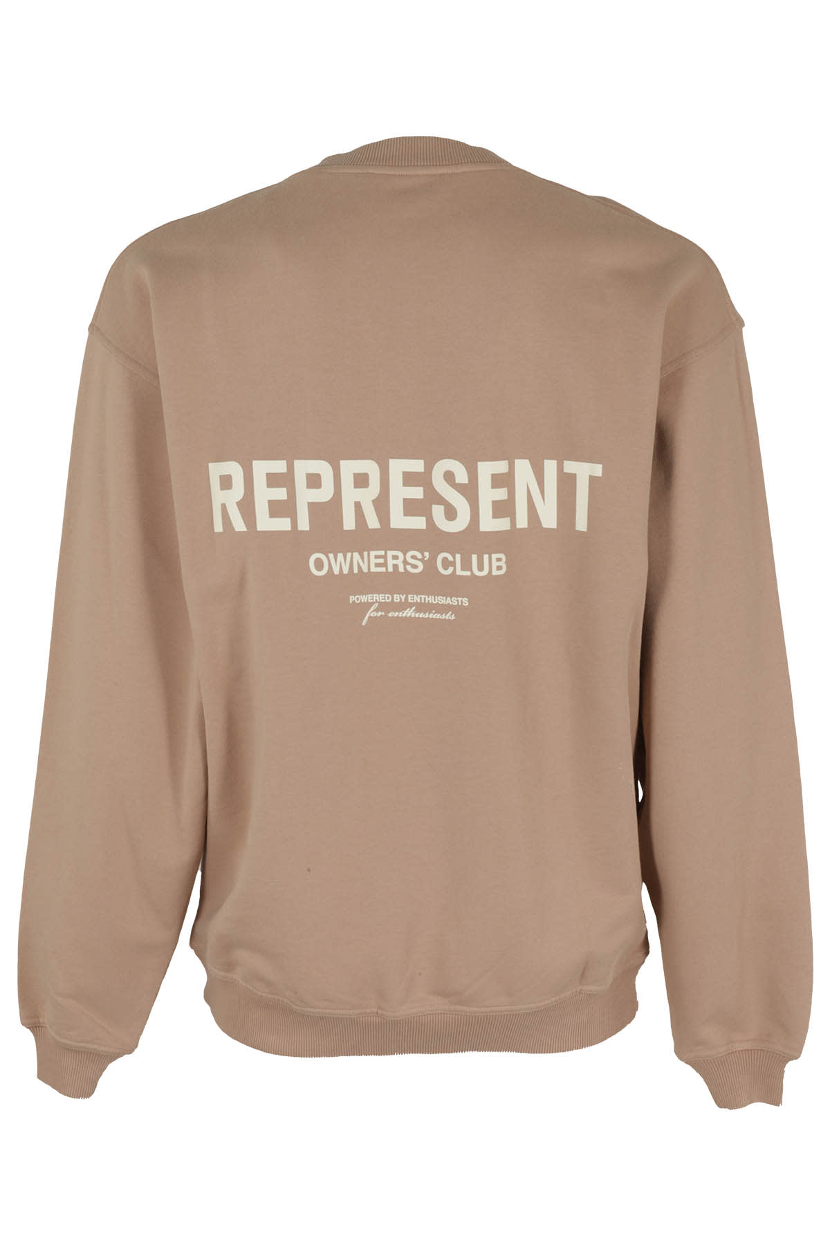 Shop Represent Owners Club Sweater In Stucco