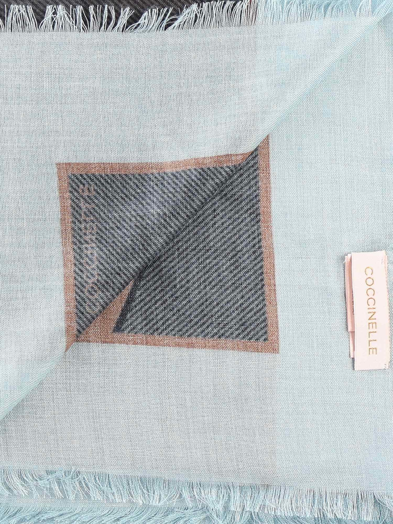 Coccinelle Stone Layer Shawl In Brown