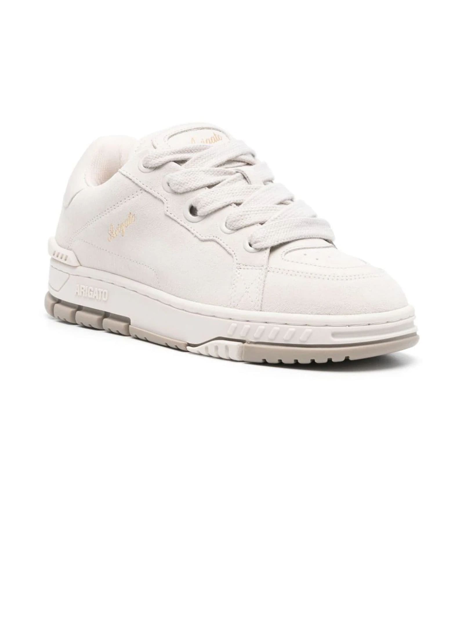 AXEL ARIGATO LIGHT BEIGE AREA HAZE SNEAKERS 