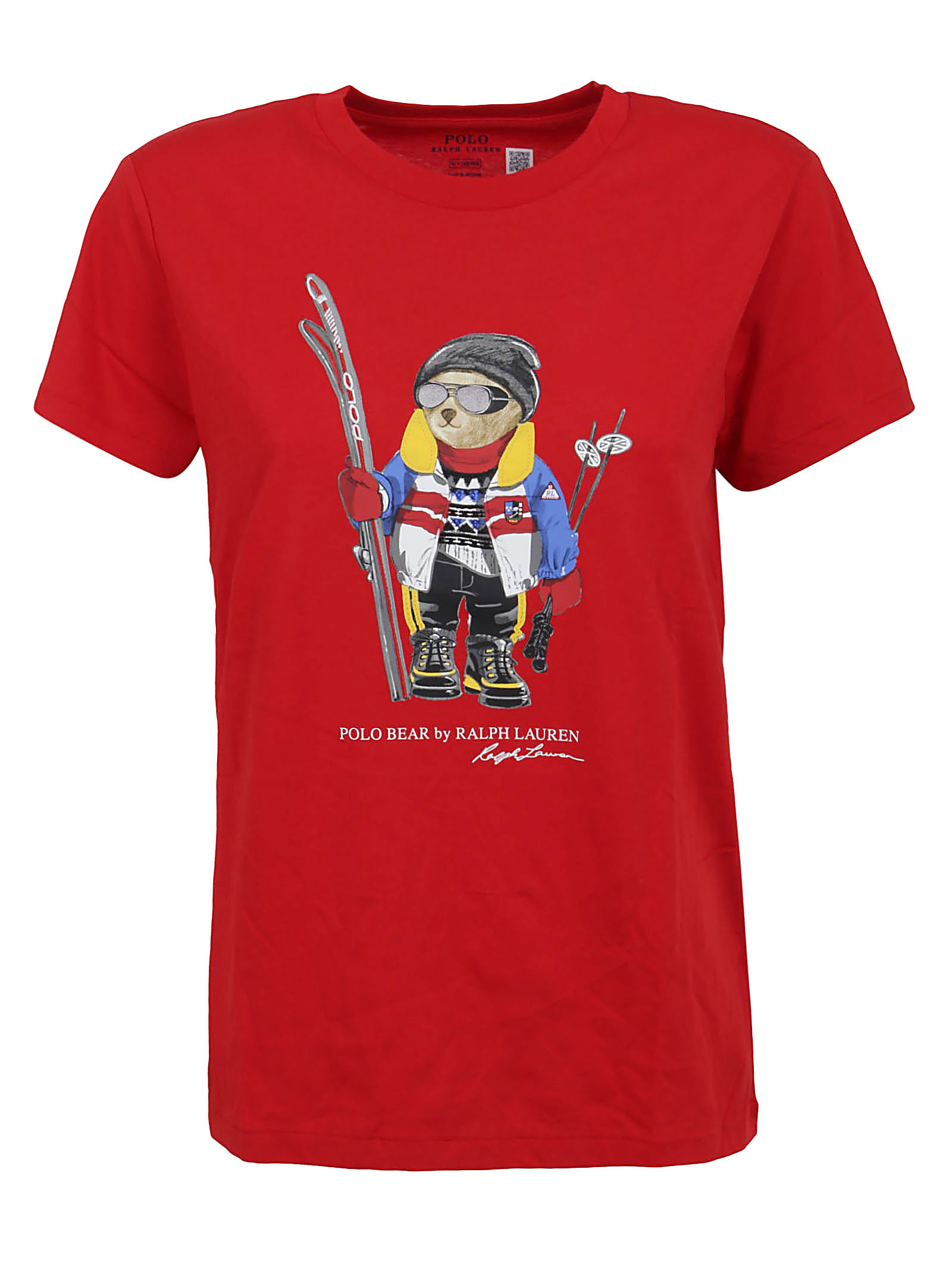 Polo Ralph Lauren Logo-print Detail T-shirt In Red
