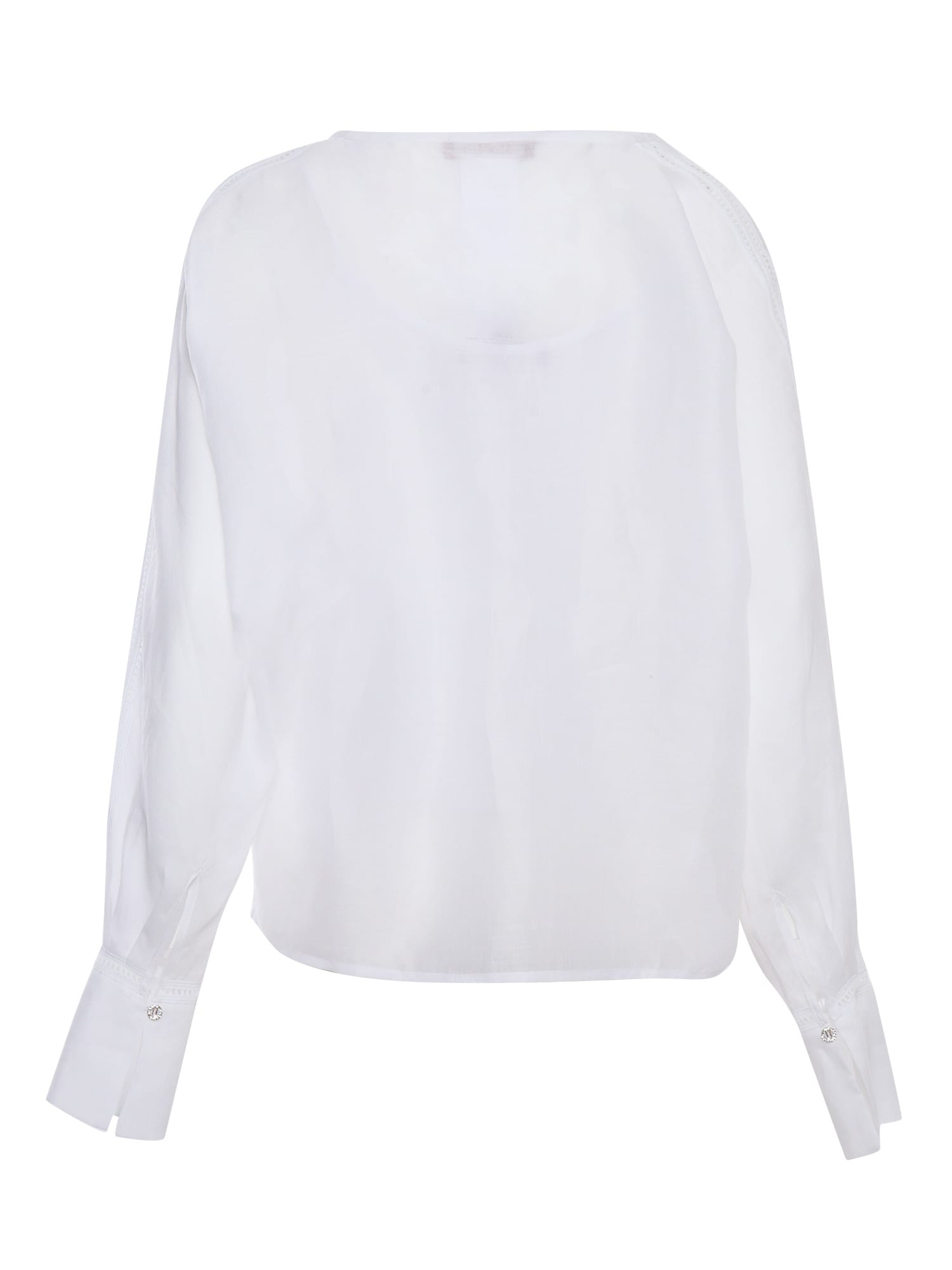 Shop Max Mara White Leccio Shirt