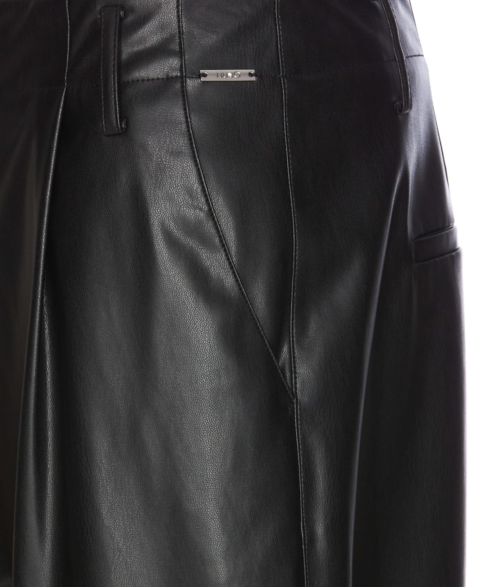 Shop Liu •jo Pants In Black