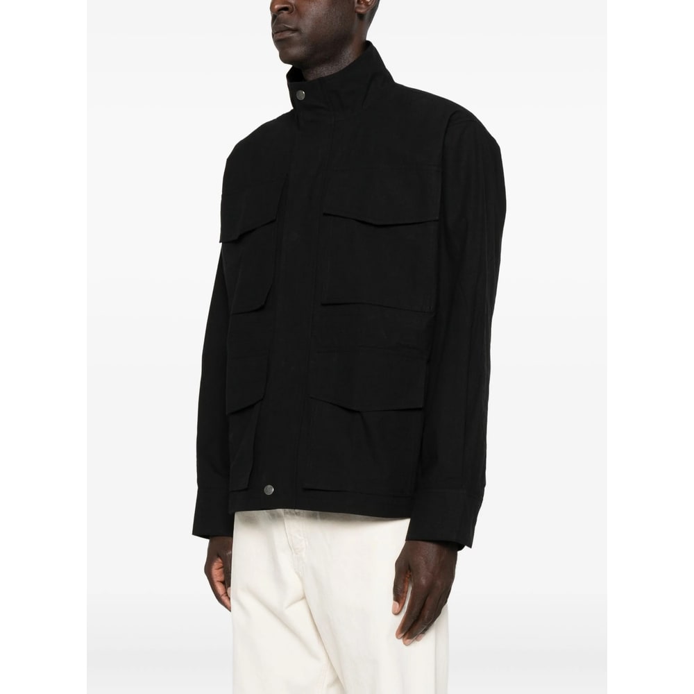 Studio Nicholson Outerwear In Black