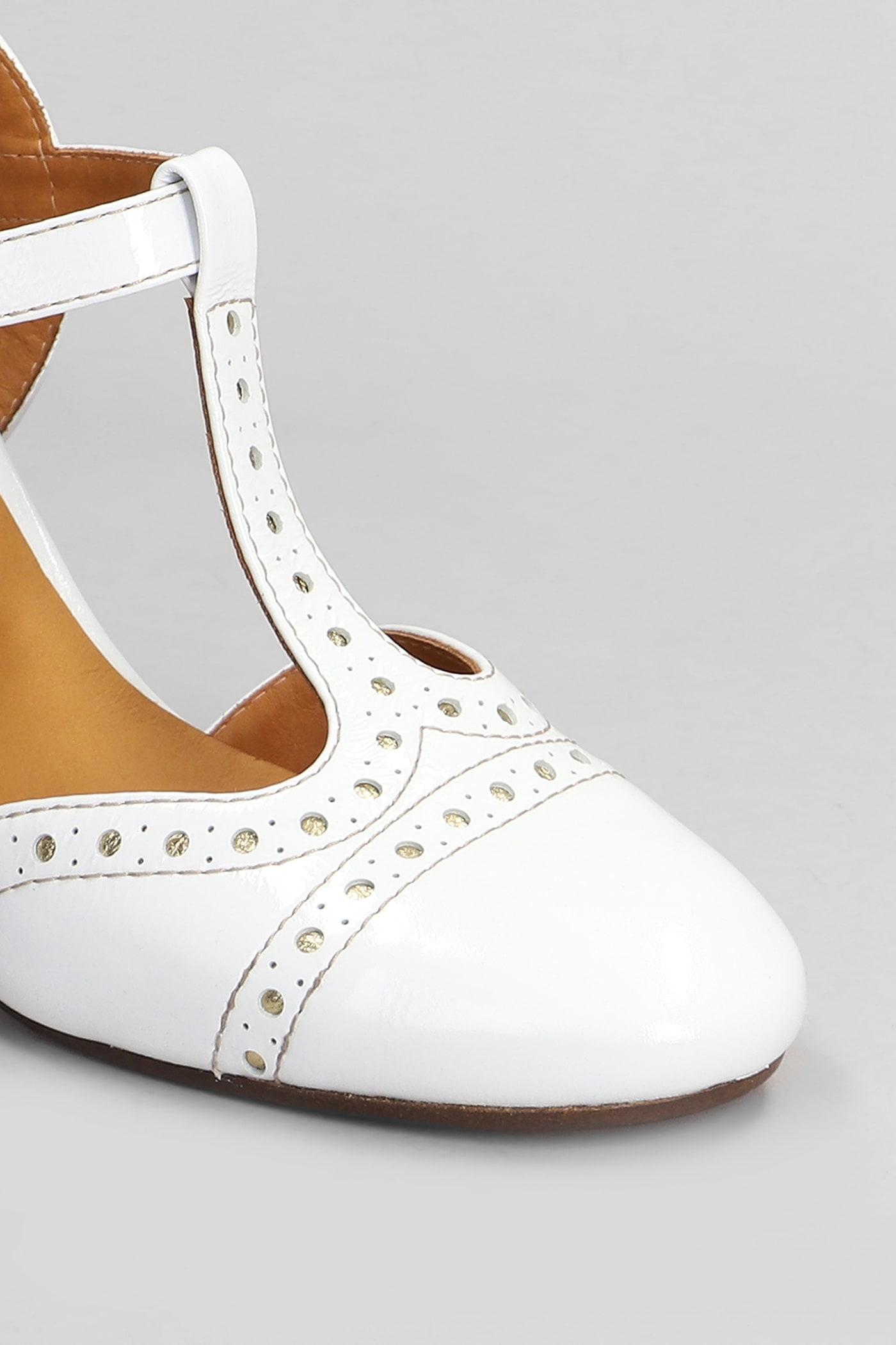 Chie Mihara Mira 46 Pumps In White Leather In White