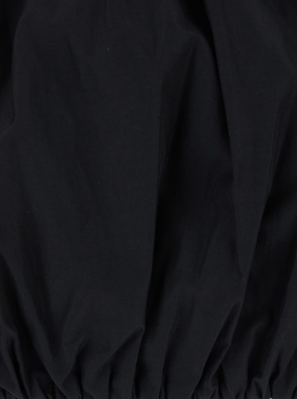 The Andamane 'whitely' Black Top With Balloon Design In Black