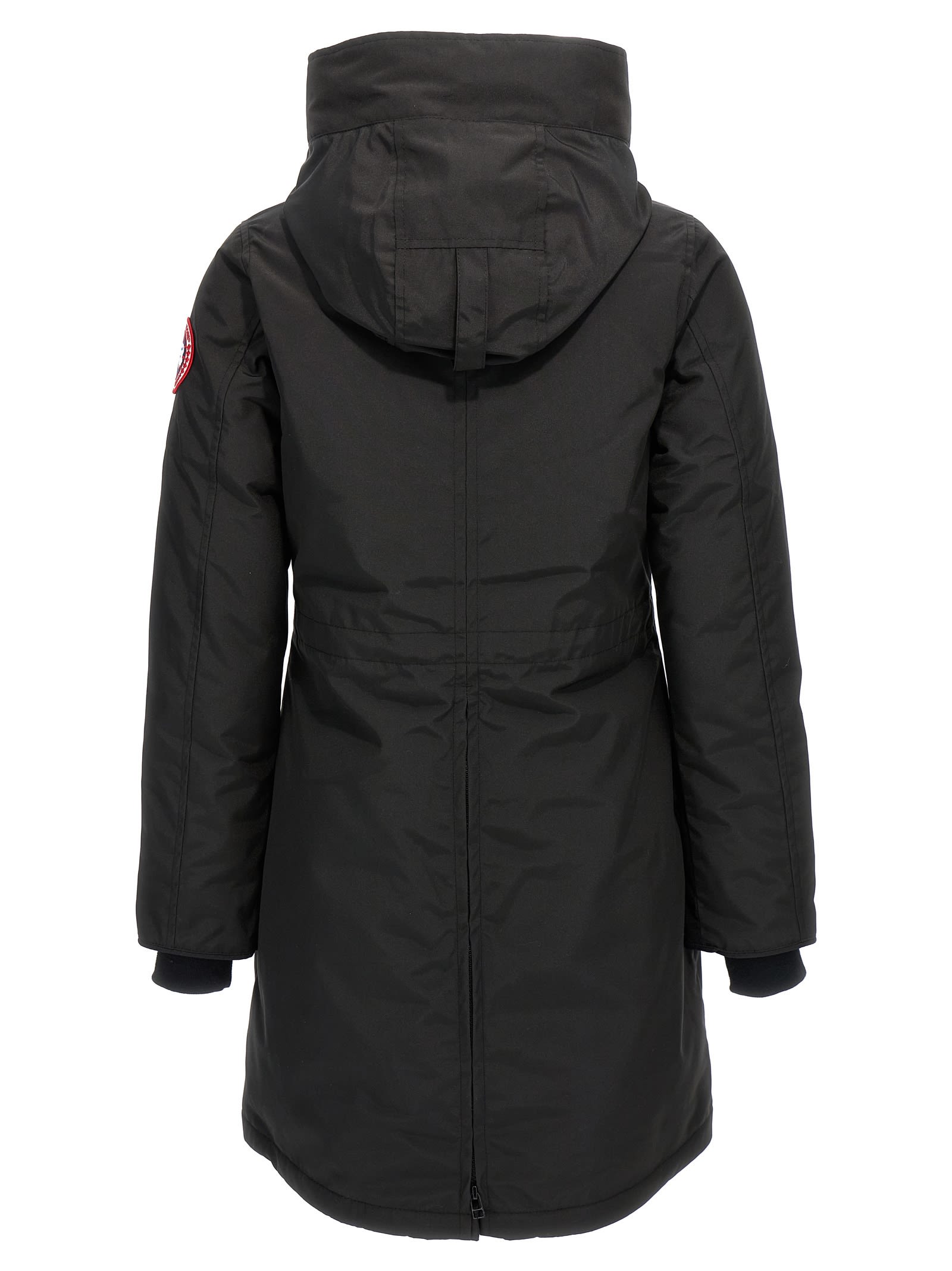 Shop Canada Goose Rossclair Parka In Black