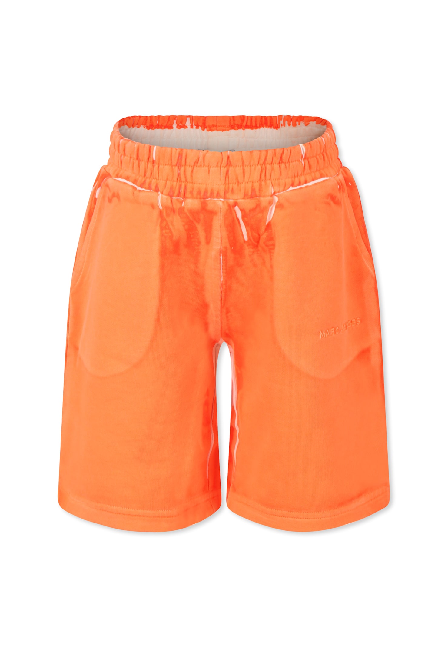 Marc Jacobs Orange Trousers For Kids With Logo In Orange