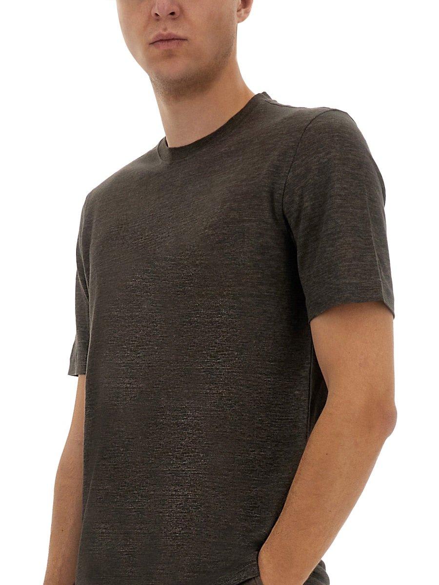 Shop Zegna Oasi Lino T-shirt