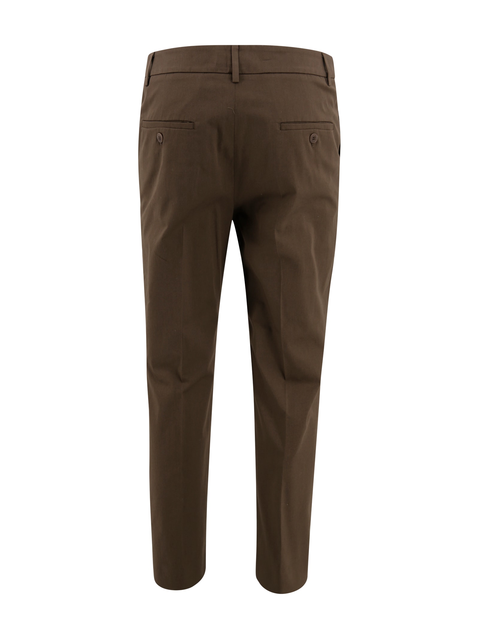 Weekend Max Mara High-waisted Slim Fit Gabardine Pants