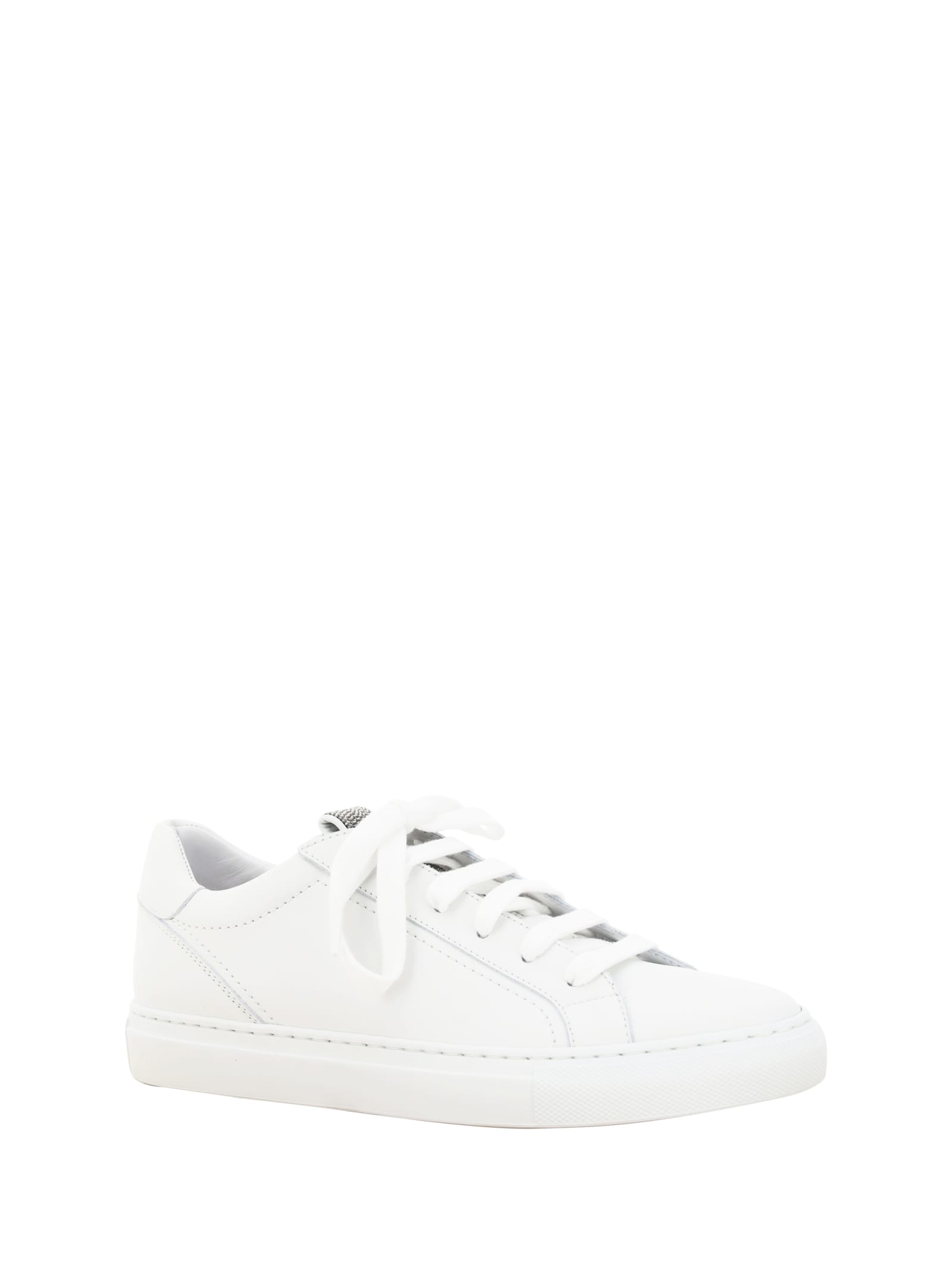 Shop Brunello Cucinelli Sneakers In Blanco