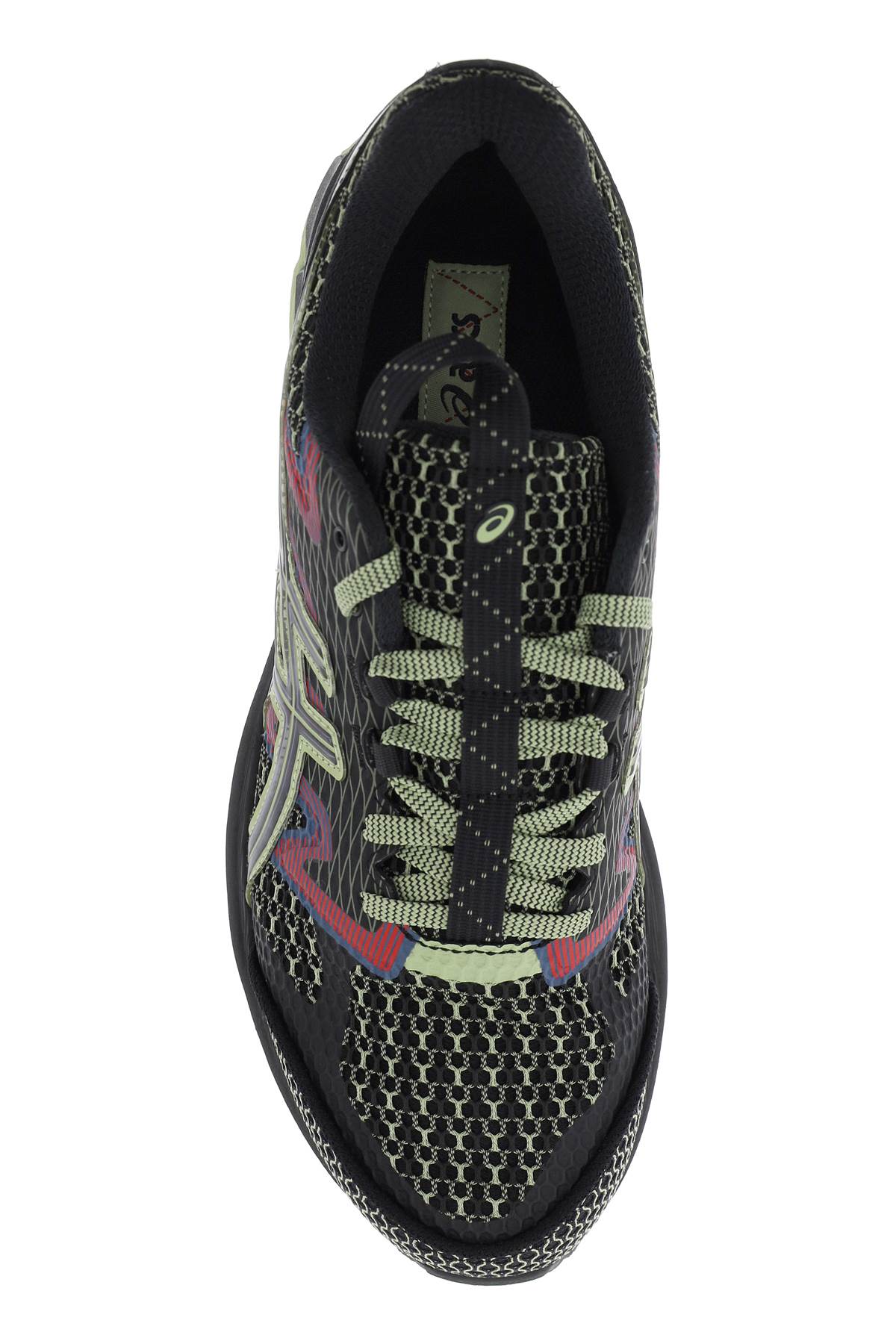 Shop Asics Us4-s Gel In Black Neon Lime (black)