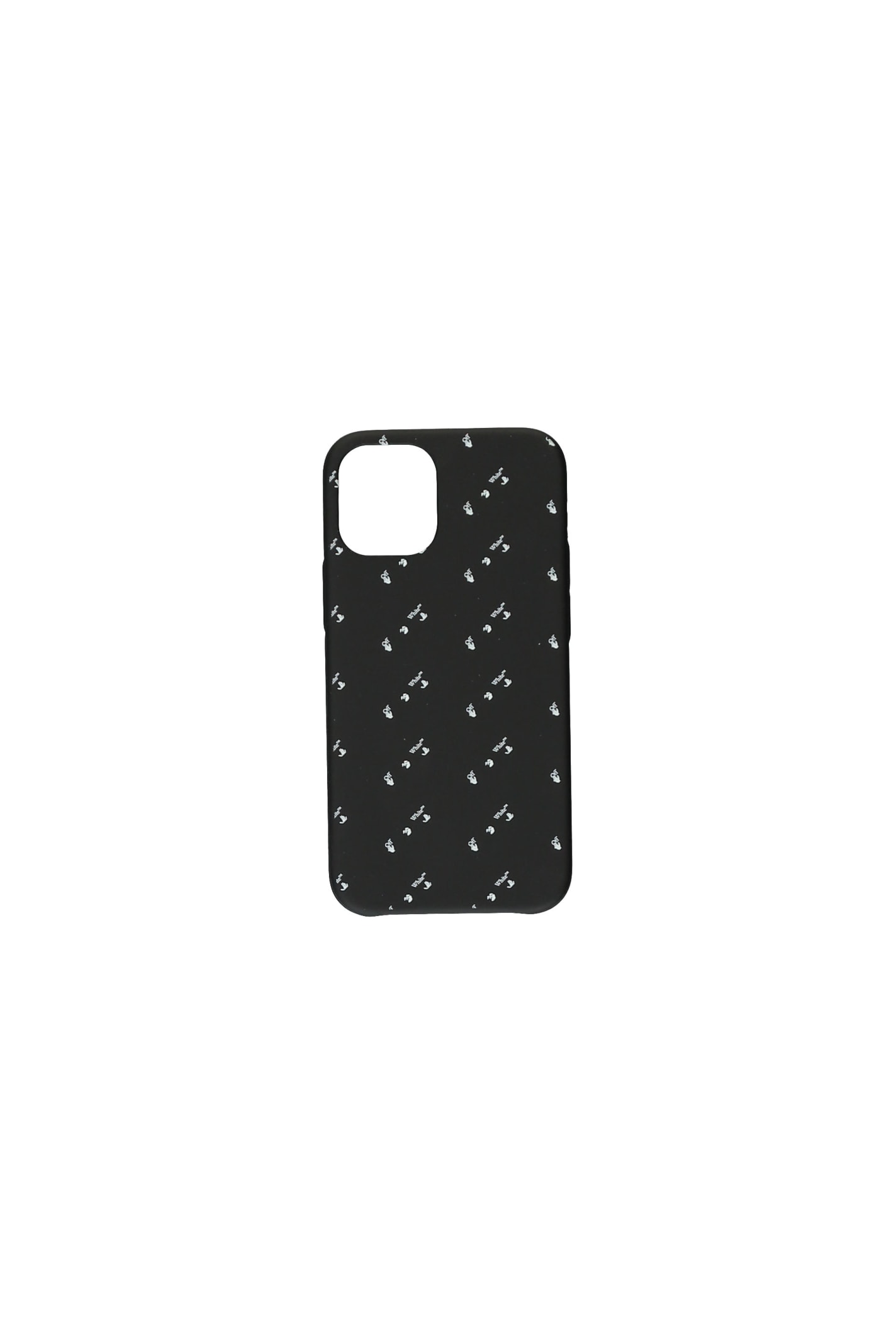 Shop Off-white Printed Iphone 12 Case In Black