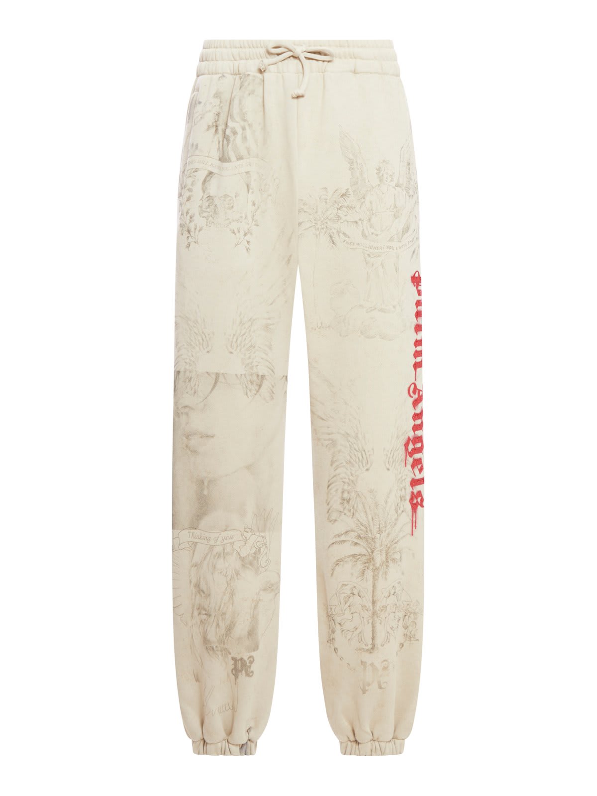 Logo Printed Drawstring Sweatpants