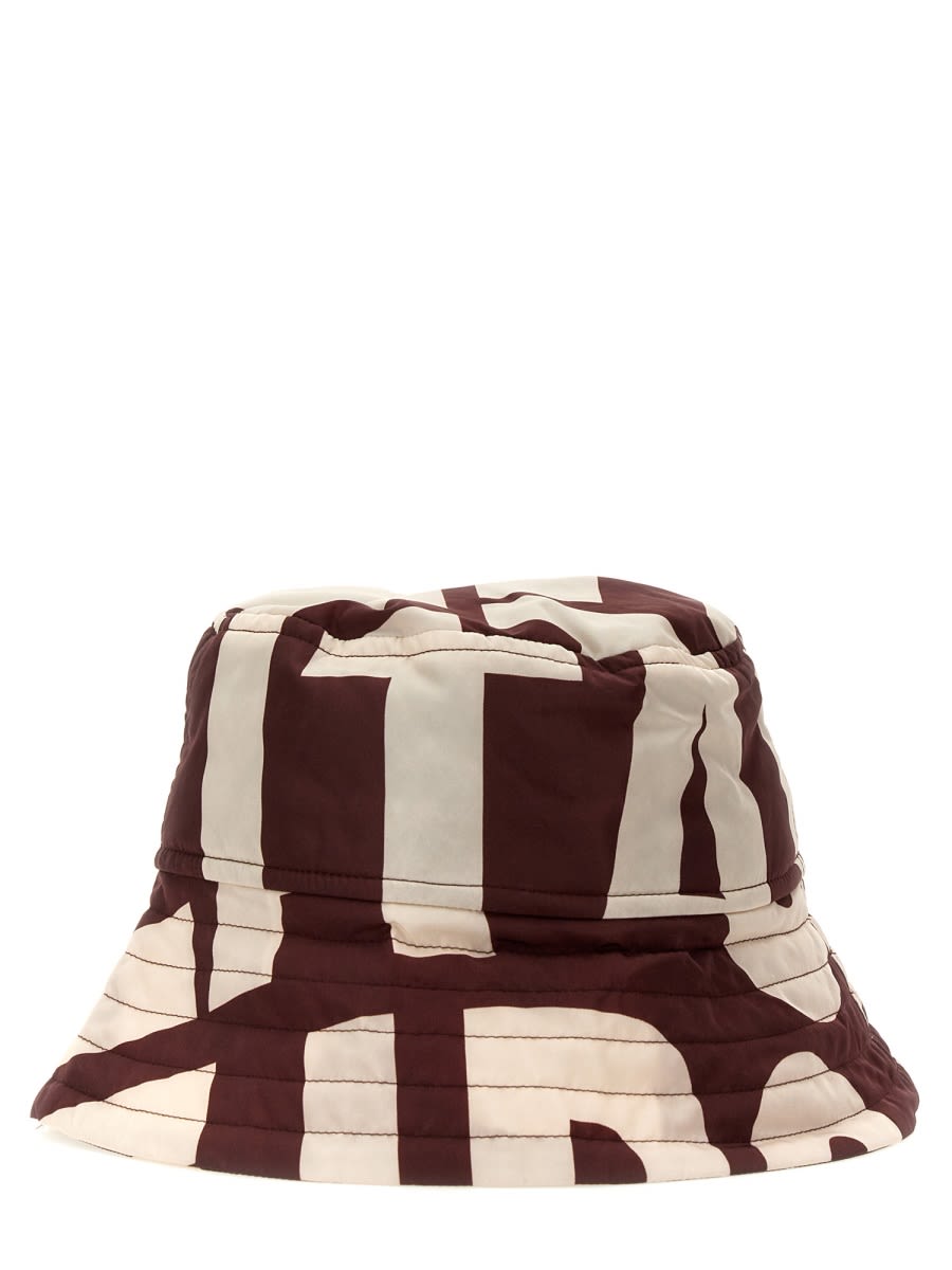 Dries Van Noten Bucket Hat In Bordeaux