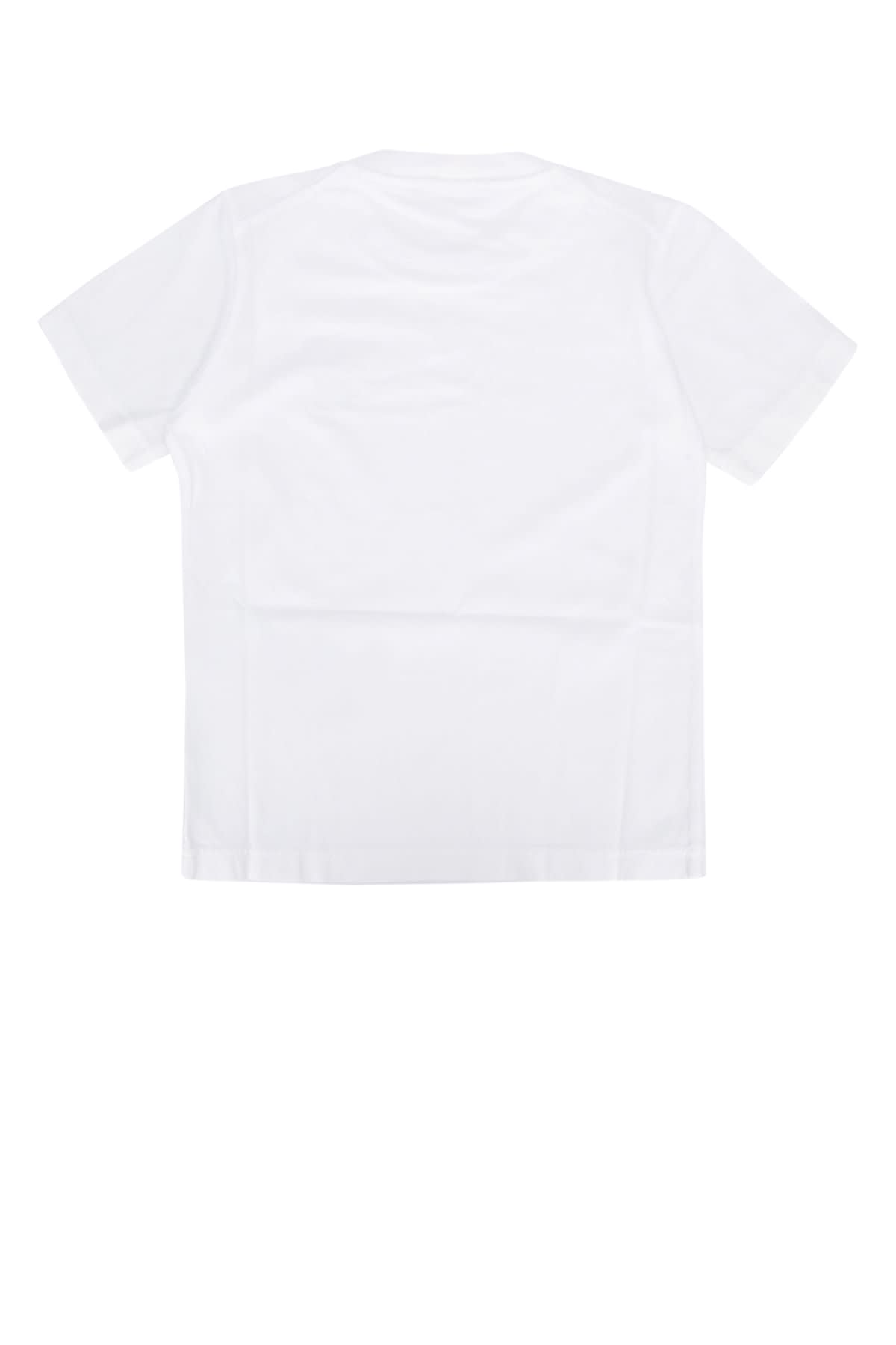Stone Island Junior Kids' T-shirt In White