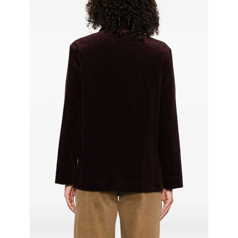 Apc Long Sleeve Casual Jacket In Black