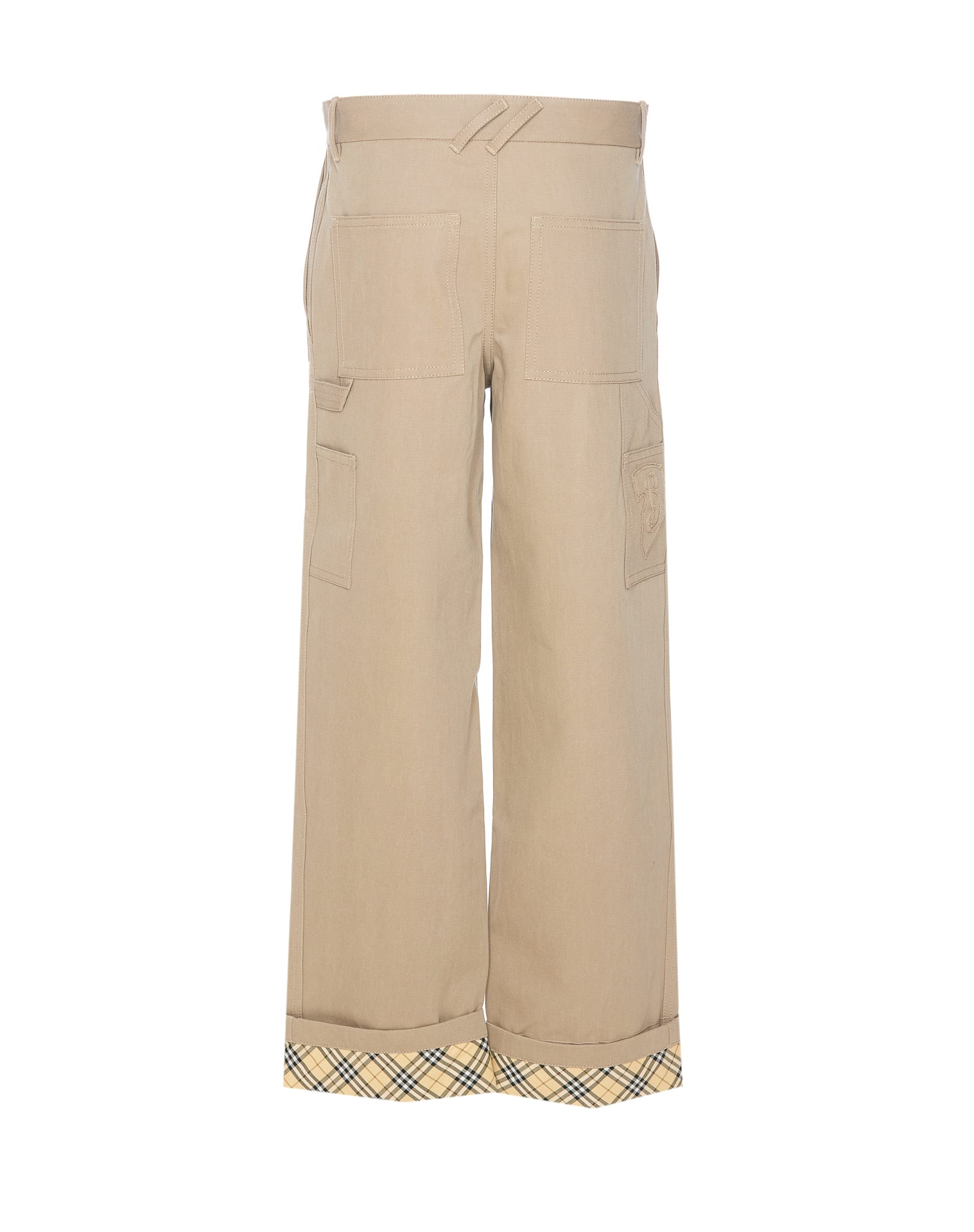 Burberry Carpenter Pants In Beige