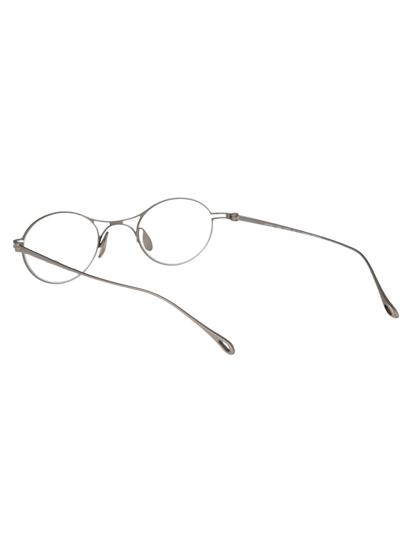 Shop Giorgio Armani 0ar5135t Glasses In 3346 Matte Silver