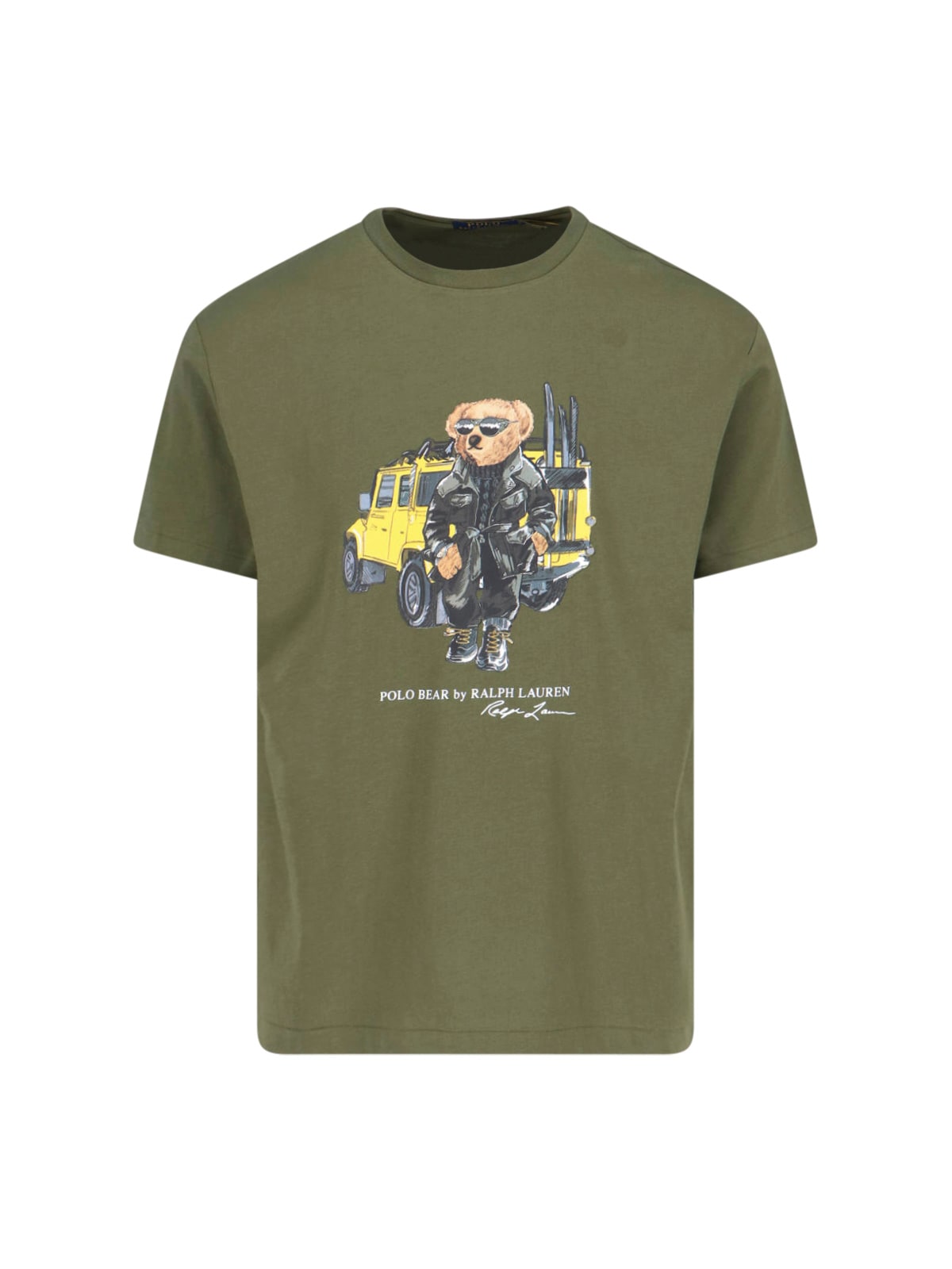 Ralph Lauren Polo Bear T-shirt In Green