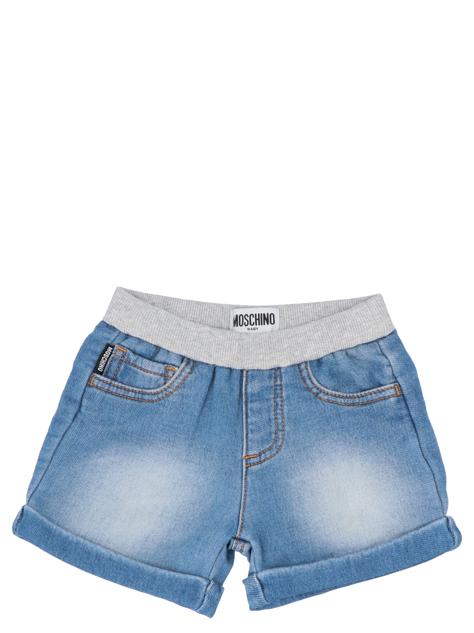Moschino Babies' Pants In Blue