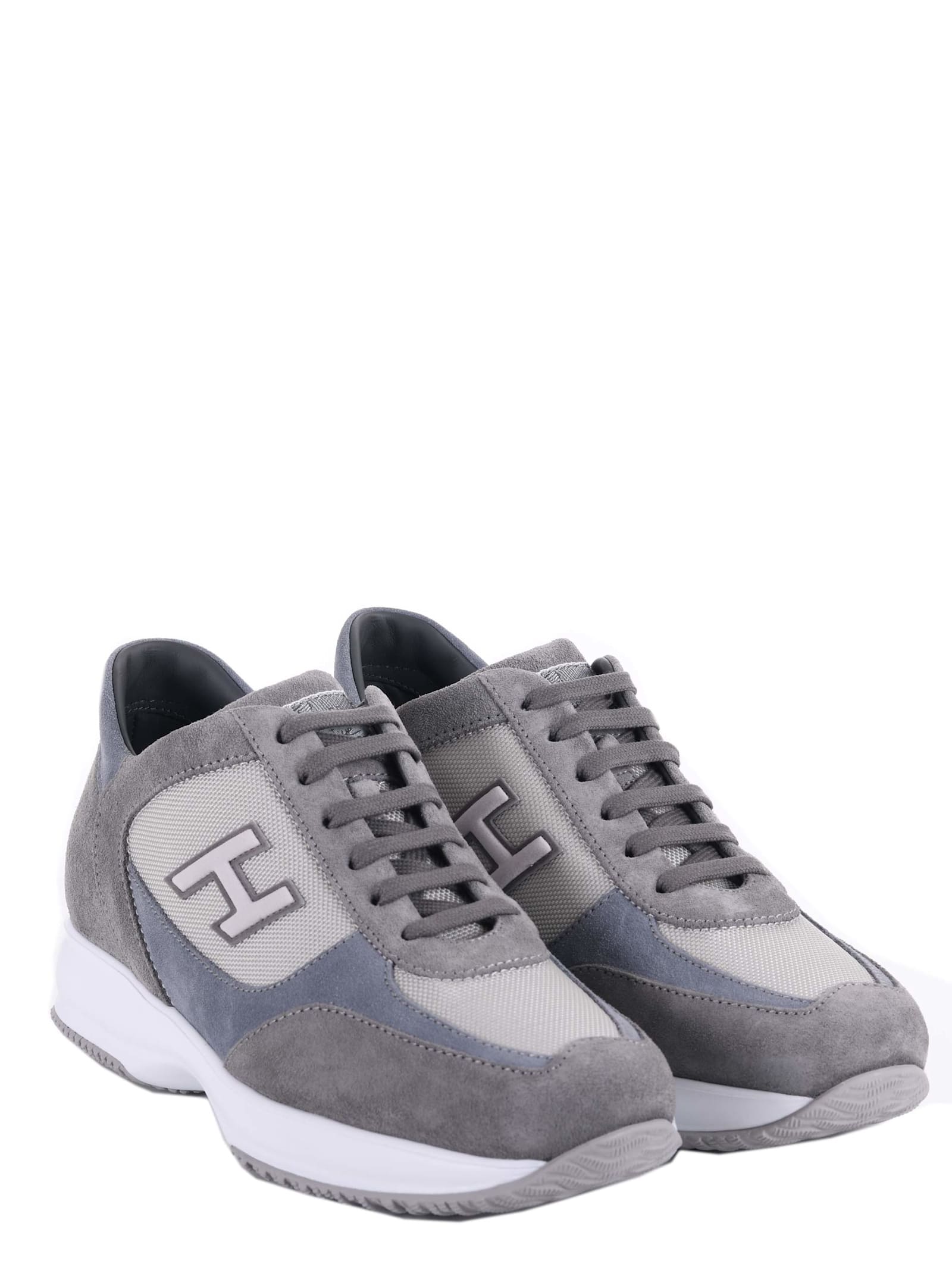Hogan Sneakers Interactive In Grigio/avion