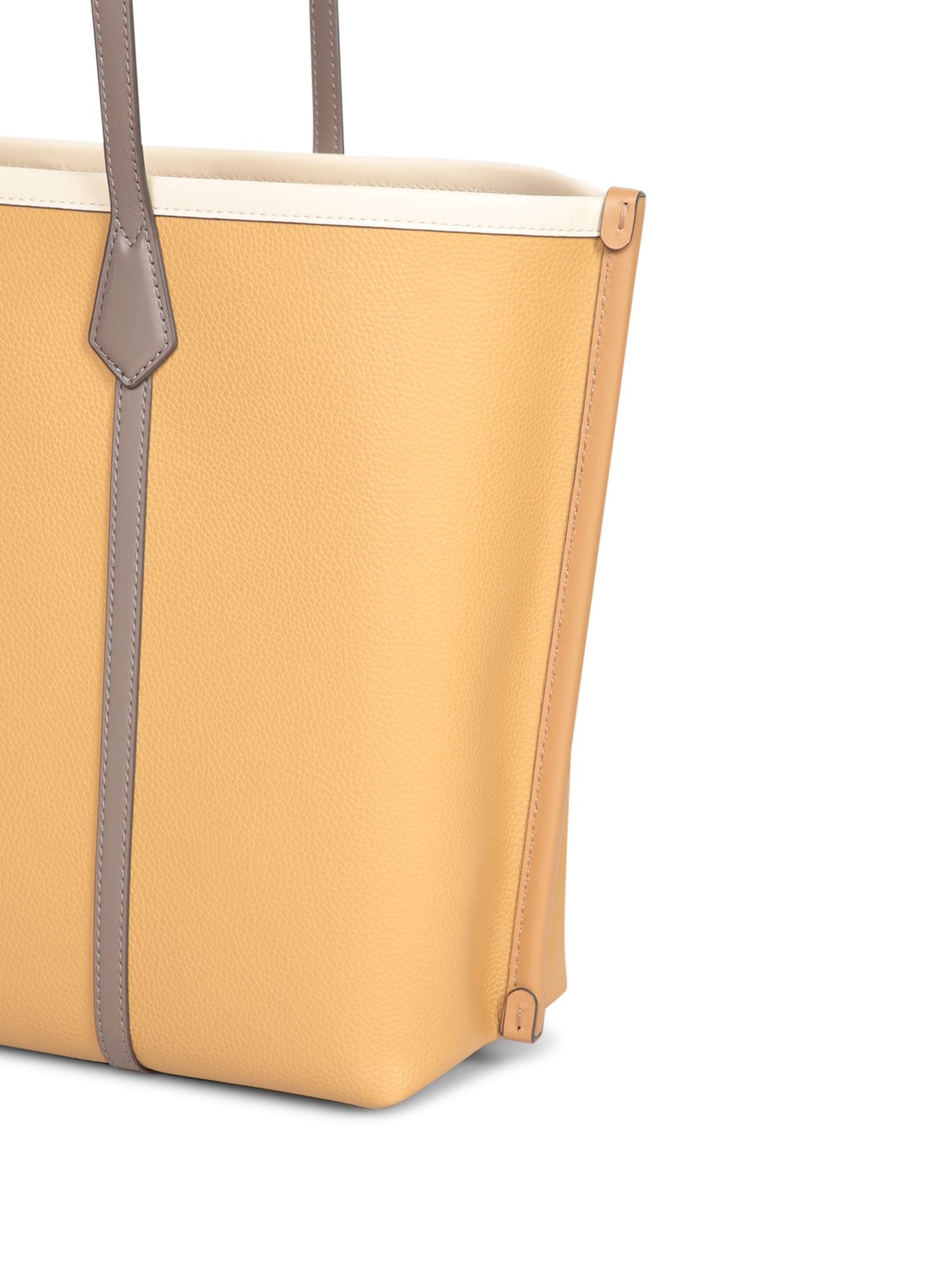 Tory Burch Perry Logo Embossed Shopper Bag In Multi