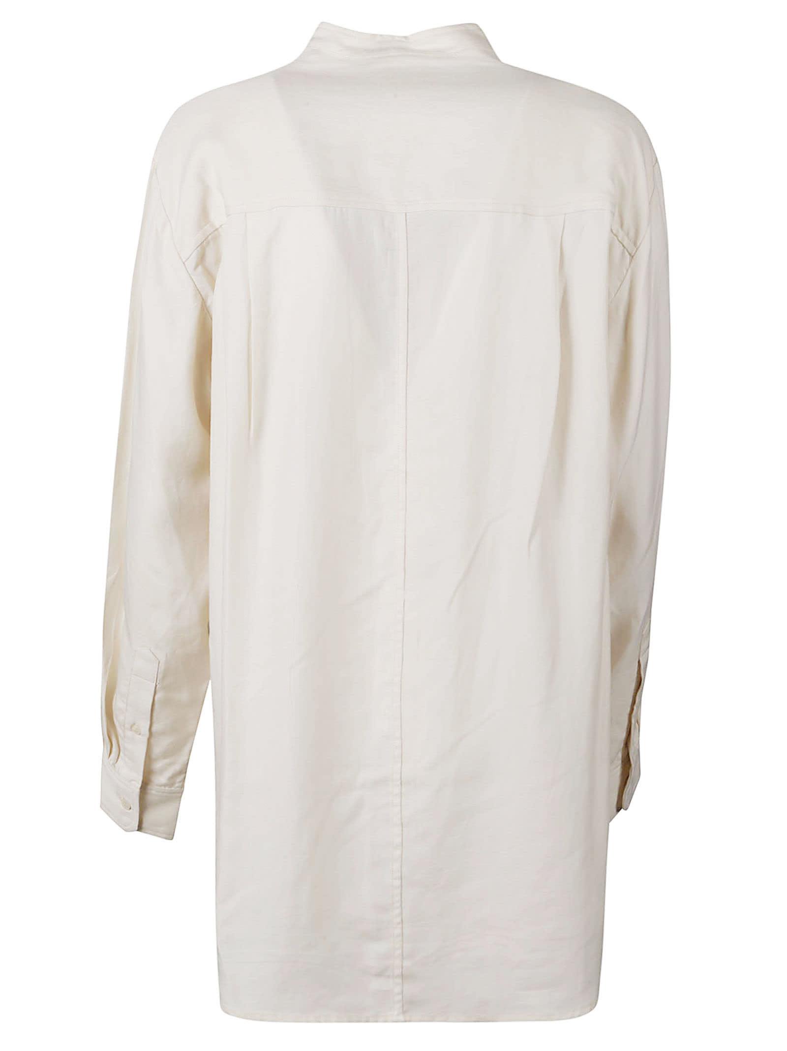 Isabel Marant Étoile Britten Embroidered Shirt In White