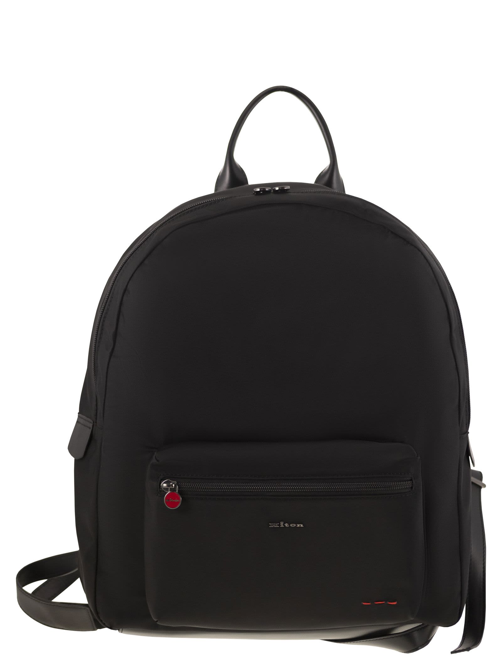 Technical Fabric Backpack With Logo