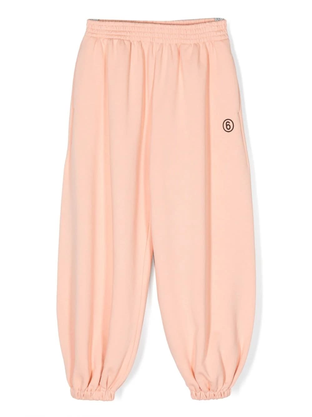 Mm6 Maison Margiela Kids' Pants With Logo In Pink