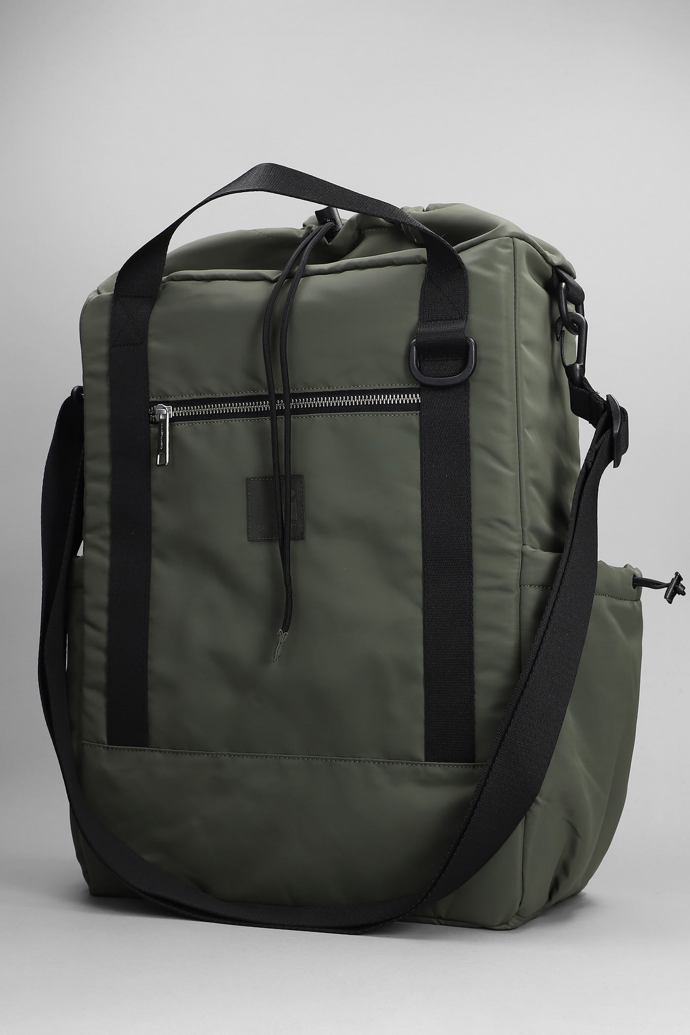 Shop Carhartt Backpack In Green Nylon